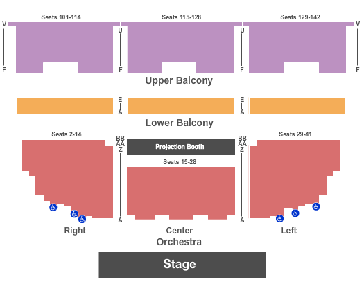 The United Theater on Broadway Melanie Martinez Seating Chart